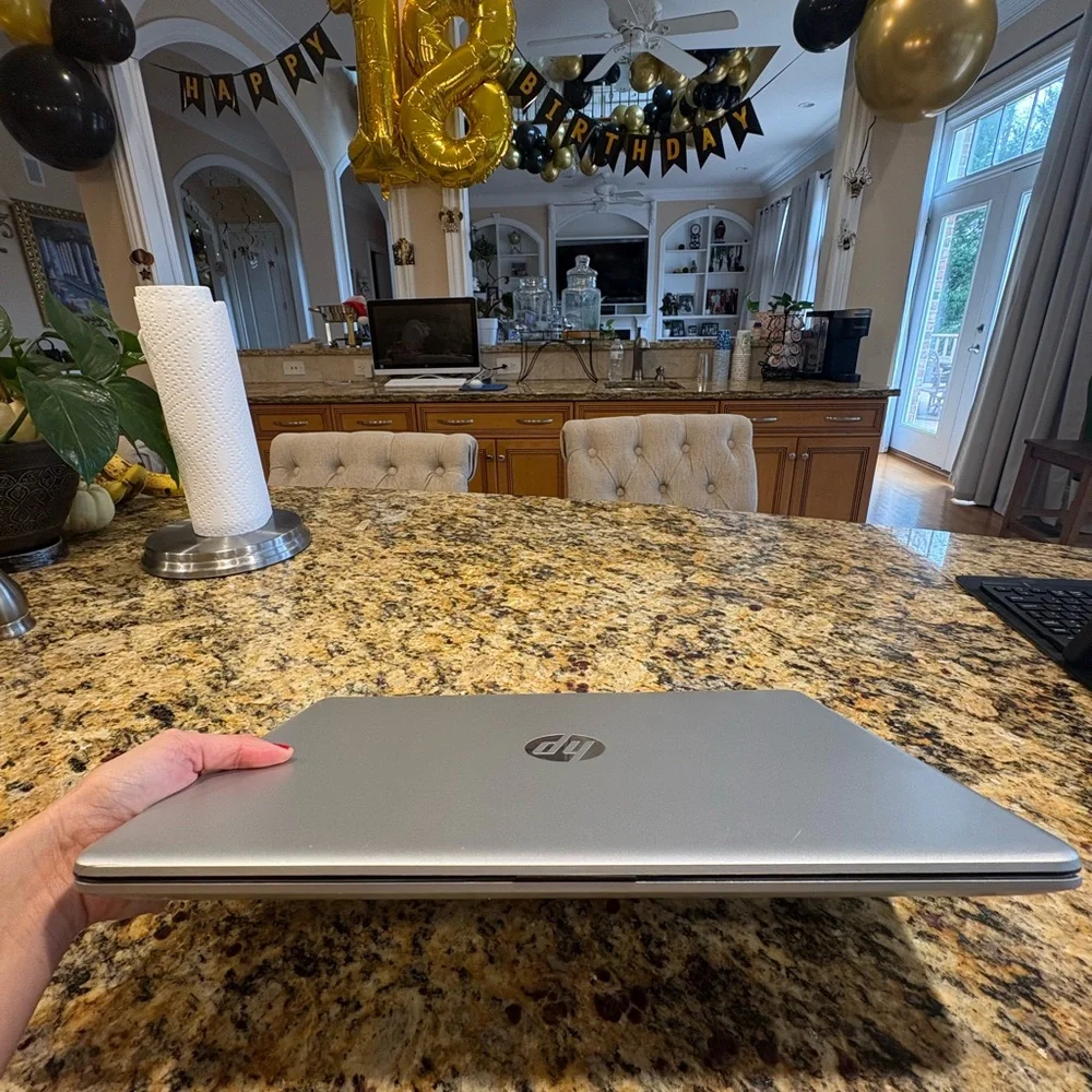 HP Sleek Gray Laptop 15.6”